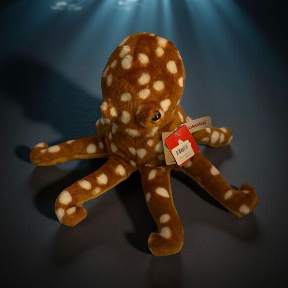 NWT Aurora Flopsie Octopus Deep Sea Creature Plush - Picture 5 of 5